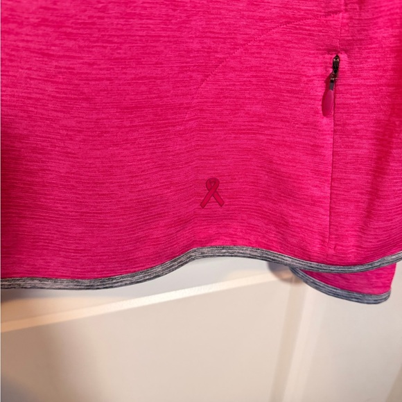Under Armour Fuchsia Quarter-Zip Top - Picture 3 of 4